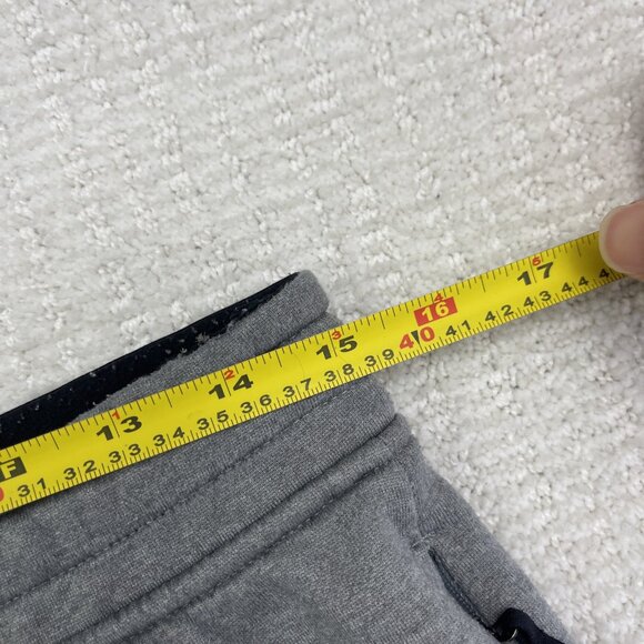 Under Armour Sweatpants Mens L Grey Hockey Coldgear Fitted Fleece Drawstring - Picture 6 of 9